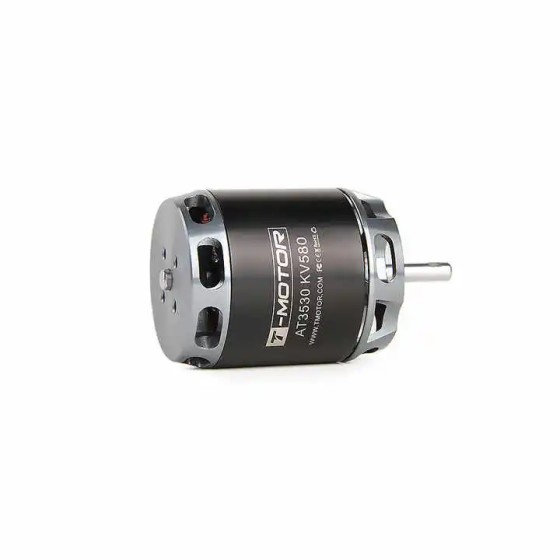 T-MOTOR AT3530 Long Shaft KV580 Brushless Mini Generator Motor for RC Fixed Wing Aircraft